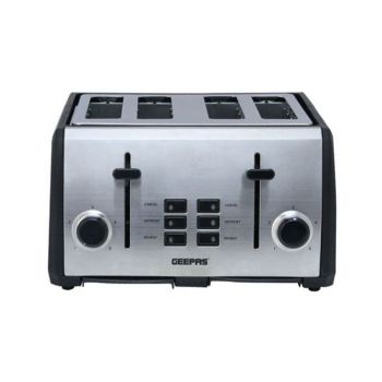 Geepas GBT5328 Toaster - Silver